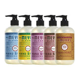 Effective Liquid Hand Soap for Daily Use Natural Hand Soap Essential Oils for Cruelty Free, 1 Bottle Rain Water, 1 Bottle Honey Suckle, 1 Bottle Peony, 1 Bottle Rosemary, 1 Bottle Apple Cider, 12.5 OZ each