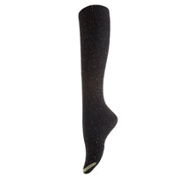 Lovely Annie Big Girls Women's 3 Pairs Cute High Knee Cotton Socks, Cozy Fluffy Fancy with a Wide Color and Size Range Size 6-9 L158212-3p(BlkGreyCof)