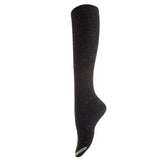 Lovely Annie Big Girls Women's 3 Pairs Cute High Knee Cotton Socks, Cozy Fluffy Fancy with a Wide Color and Size Range Size 6-9 L158212-3p(BlkGreyCof)