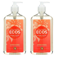 Moisturizing Liquid Hand Soap Soothing Clean, Made with Essential Oils, Cruelty Free Cleanser that Washes Away Dirt, Orange Blossom Scented, 12.5 FL OZ Bottle, 3 Bottles