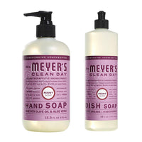 Liquid Hand Soap and Liquid Dish Soap Combo, 1 Pack Liquid Hand Soap 12.5 Fl oz & 1 Pack Dish Soap 16 Fl oz, Peony Scent