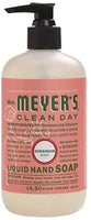 Mrs. Meyer's Clean Day Liquid Hand Soap, Geranium, 12.5 Ounce Bottle