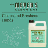 Mrs. Meyer's Hand Soap Refill, Made with Essential Oils, Biodegradable Formula, Basil, 33 fl. oz