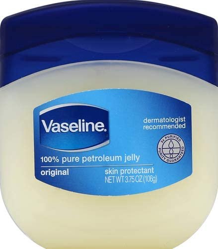 Petroleum Jelly for Dry Cracked Skin and Eczema Relief Original 3.75 oz (4-Packs)