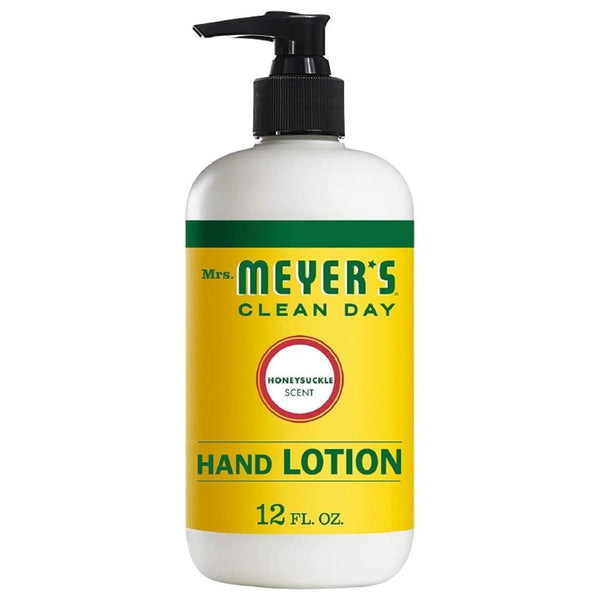 Hand Lotion for Dry Hands, Non-Greasy Made with Essential Oils, Cruelty Free Formula, Honeysuckle Scent, 12 FL OZ Per Bottle, 1 Bottle