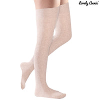 Lovely Annie Women's 4 Pairs Incredible Thigh High Cotton Boot Socks. Durable And Super Soft L1888 Size 5-11 4P4C-1(Orchid, Brown, Wheat, Khaki)