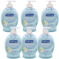 Effective Liquid Hand Soap- The Ideal Sensitive Skin Hand Soap| Dermatologist Tested Floral Fragrance Moisturizing Soap for Daily Hand Wash- Clinically Proven| Refillable Soap Bottle with Pump 7.5 Fl OZ Per Pack, Pack of 4