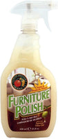 Furniture Polish, Cleans and Protects Wood, Made with Natural Olive and Orange Oils, Pack of 5, 22 Ounces Per Pack