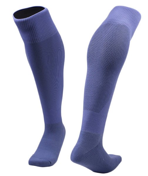 Children's 1 Pair High Performance Knee High Socks. Lightweight & Breathable - Ultra Comfortable & Durable Socks XL005 M(Light Blue)