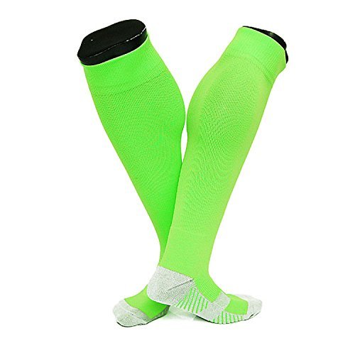 Lovely Annie Big Boy's 1 Pair Knee High Sports Socks Size L/XL XL0021-01(Green)