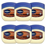 Extra Hydrating Petroleum Jelly for Chafed Skin & Rash Treatment w/ Cocoa Butter | Ideal for Skin Use as Barrier to Protect Minor Cuts, Burns & Scrapes-1.75 Oz, Pack of 6