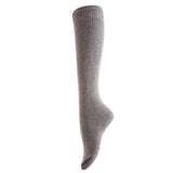 Lovely Annie Big Girls Women's 3 Pairs Cute High Knee Cotton Socks, Cozy Fluffy Fancy with a Wide Color and Size Range Size 6-9 L158212-3p(BlkGreyCof)