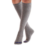 Lovely Annie Big Girls Women's 3 Pairs Cute High Knee Cotton Socks, Cozy Fluffy Fancy with a Wide Color and Size Range Size 6-9 L158212-3p(GreyCofWine)