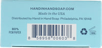 Hand In Hand Soap, Soap Bar Sea Salt Sweet Mint Eucalyptus, 5 Ounce