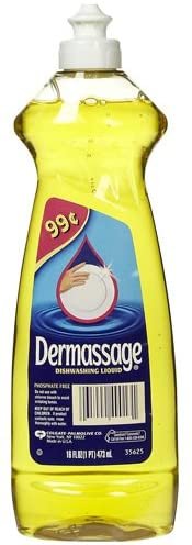 Dermassage Dishwashing Liquid Hand Soap, 14 Fl Oz, Pack of 1