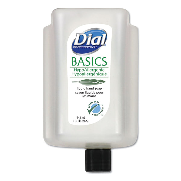 Dial Professional Basics Liquid Hand Soap Rosemary & Mint 15 oz Cartridge 99813