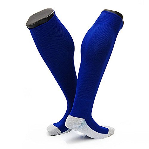 Lovely Annie Big Boy's 1 Pair Knee High Sports Socks Size L/XL XL0020-02(Navy Blue)