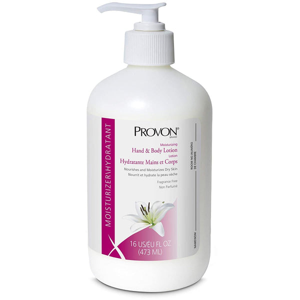 PROVON Moisturizing Hand and Body Lotion, 16 fl oz Lotion Pump Bottle 3-Packs