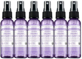 Dr. Bronner's - Organic Hand Sanitizer Spray (Lavender, 2 ounce, 6-Pack) - Simple and Effective Formula, Cleanses & Sanitizes, No Harsh Chemicals, Moisturizes and Cleans Hands