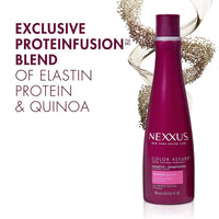 Nexxus Hair Color Assure Sulfate-Free Shampoo For Color Treated Hair with ProteinFusion, Color Shampoo 13.5 oz