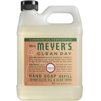 Liquid Hand Soap Refill, 1 Pack Lemon Verbena, 1 Pack Basil, 1 Pack Geranium, 33 OZ each include 1, 12.75 OZ Bottle of Hand Soap Meyer Lemon