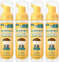 Foaming Wound Cleanser for Kids - Ideal First Aid Wound Care Products: Wound Wash Liquid as Foaming Wound Cleaner to Promote Wound Healing - 2.3 FL OZ, 6 Spray Bottles