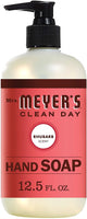 Mrs. Meyer's Clean Day Liquid Hand Soap, Rhubarb, 12.5 Fl Oz (Pack of 1)