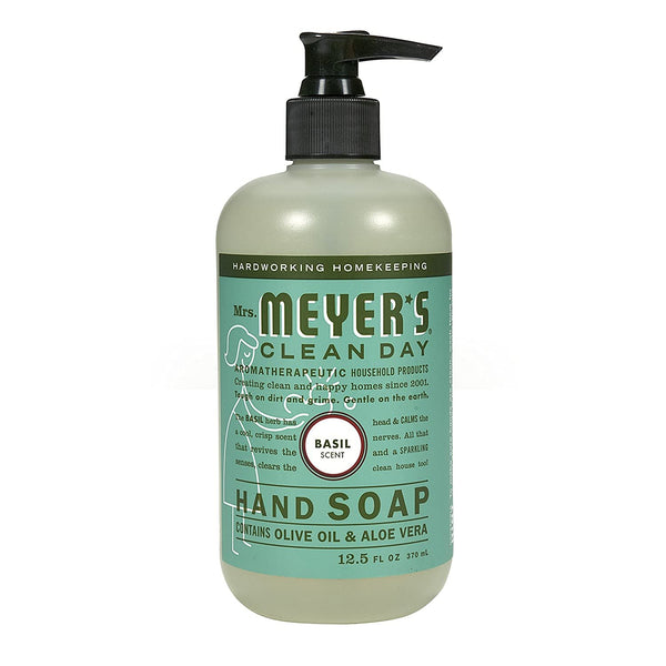 Mrs. Meyer's Clean Day Liquid Hand Soap -Basil