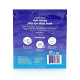 Night Relaxing and Hydrating Jelly Eye Hydrogel Mask with Seaweed Extract, Face Mask Targets Under Eye Area Where Stress and Sleepiness From the Day Can Show, 0.63 OZ Per Pack, Pack of 1