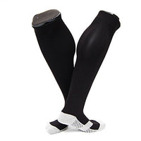 Lovely Annie Big Girl's 1 Pair Knee High Sports Socks Size L/XL XL0021-03(Black)