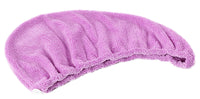 Lovely Annie 1 Piece Women's Microfiber Hair Drying Towel/Cap/Hat Purple