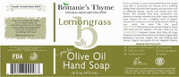 Organic Olive Oil Hand Soap - Made with Natural Luxurious Oils. Vegan & Gluten Free