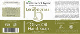 Organic Olive Oil Hand Soap - Made with Natural Luxurious Oils. Vegan & Gluten Free