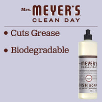 Mrs. Meyer's Clean Day Liquid Dish Soap 16 fl oz (473 ml)