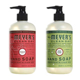 Effective Liquid Hand Soap for Daily Use | Natural Hand Soap w/ Essential Oils for Hand Wash | Cruelty Free Eco Friendly Product, 1 Bottle Rhubarb, 1 Bottle Oat Blossom, 12.5 OZ each