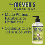 Mrs. Meyer's Liquid Hand Soap Lemon Verbena, 12.5 oz (Pack - 3)