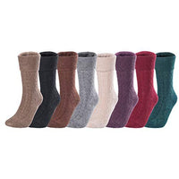 Lovely Annie Gorgeous Women Wool Crew Socks with Unique Designs L1860 Size 5-11