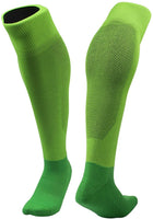 Lovely Annie Men's 1 Pair Knee High Sports Socks for Baseball/Soccer/Lacrosse 005 M(Green)