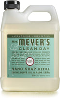 Mrs. Meyer's Basil Scent Liquid Hand Soap Refill Bottle, 33 Fl oz (Pack - 6)