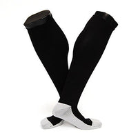 Lovely Annie Big Boy's 1 Pair Knee High Sports Socks Size L/XL XL0020-05(Black)