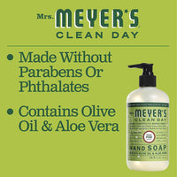 Mrs. Meyer's Liquid Hand Soap Iowa Pine, 12.5 Fl Oz (Pack of 6)