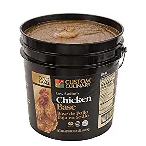 Chicken Base, Freshly Roasted Chicken, Contains Soy, NO MSG, Perfect for Soups, With Exceptional Flavor, Color, and Aroma, No Preservatives, Gluten free,