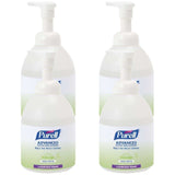 Advanced Pump Foam Hand Sanitizer- EcoLogo & Green Certified Moisturizing Hand Sanitizer| Gentle Foaming Hand Sanitizer: Ideal Office, School & Home Sanitizer- Trusted by Hospitals| 535 mL Pump Bottle, 18 Fl OZ Per Pack