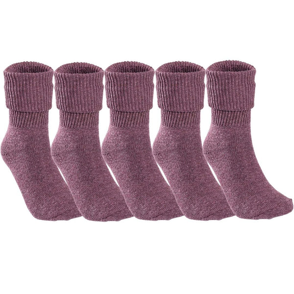Lovely Annie Big Girls Women's Wool Crew Socks - Gorgeous, Comfortable Socks with Designs L1885 Size 5-11