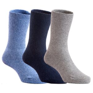 Lovely Annie baby wool socks — assorted boy colors, 3 pairs