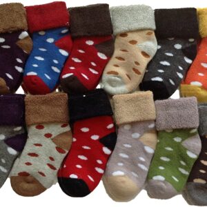 Lovely Annie 3 Pairs Children's Crew Socks - Random Colors